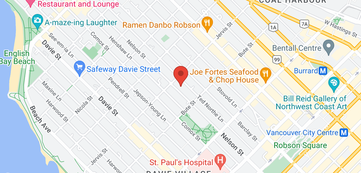 map of 1503 1277 NELSON STREET